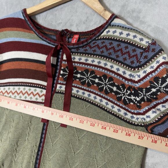 Hanna Andersson Child Storyteller Vintage Sweater Dress Tunic Size 160cm (14/16) - Picture 10 of 13